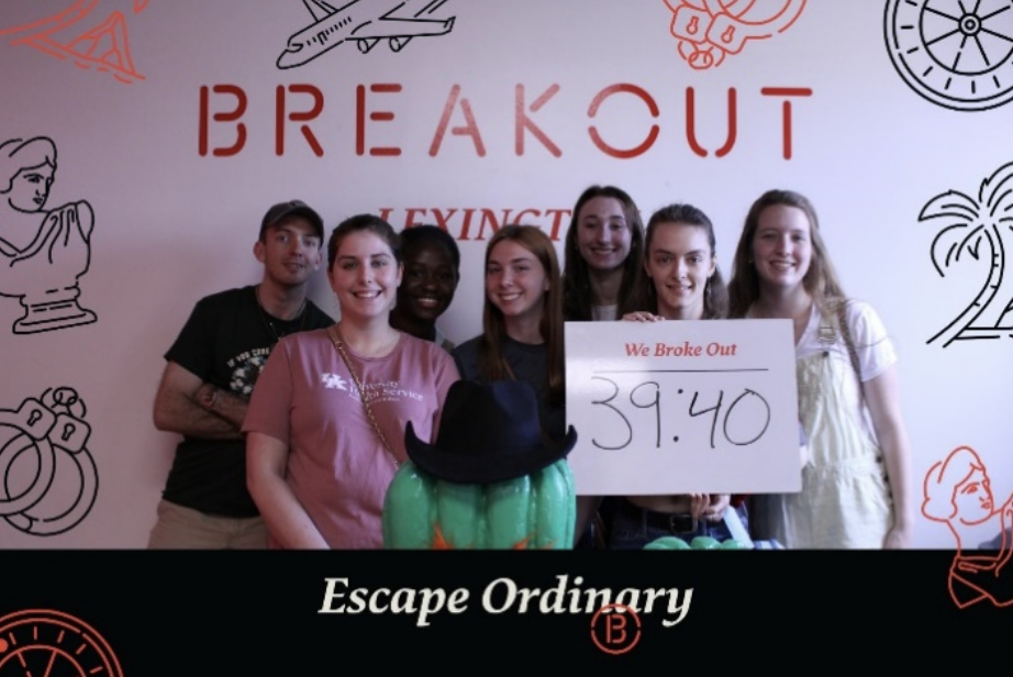 A BMES escape room experience, which attracted many students from the biomedical engineering department.