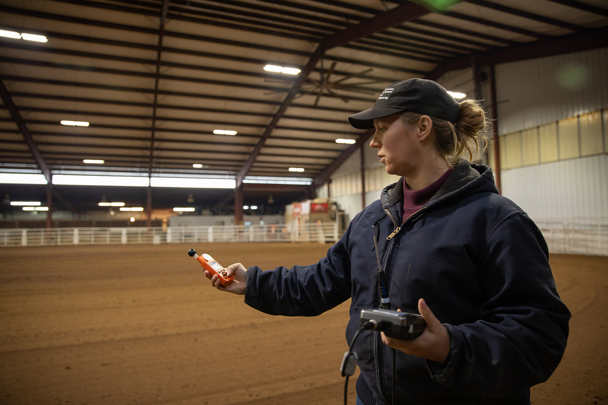 Morgan Hayes, assistant professor in the Department of Biosystems and Agricultural Engineering