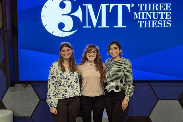 (From Left to Right: Mary Margaret Zrull, Carleigh Litteral, and Pegah Savafi)