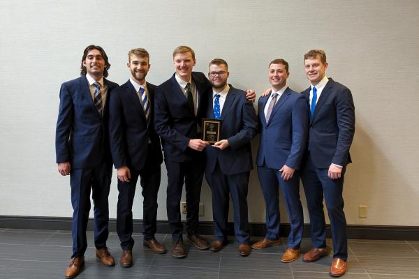 L to R: Baylor Mattingly, Isaac Madill, Ben Diddle, Bryce Goad, Jake Cole and Tucker Prieskorn.