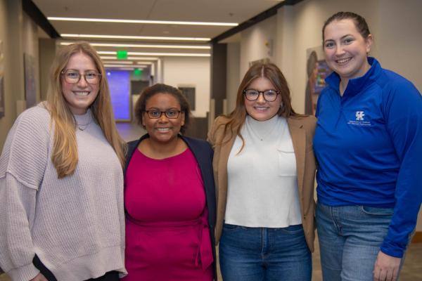 L to R: Hope Saindon, Brittany Givens, Ashbey Manning and Claire Rowlands