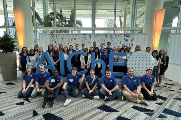 Members of the UK AIChE student chapter in Orlando