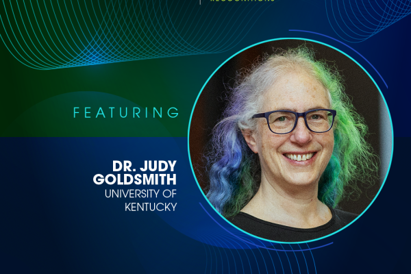 Judy Goldsmith National Center for Women & Information Technology award graphic