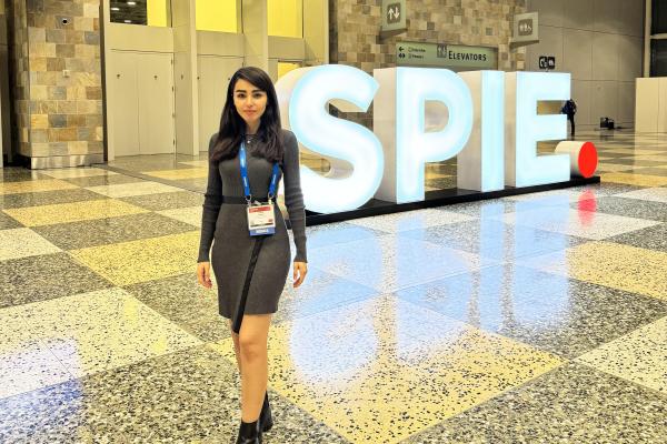 Akbari at SPIE conference 