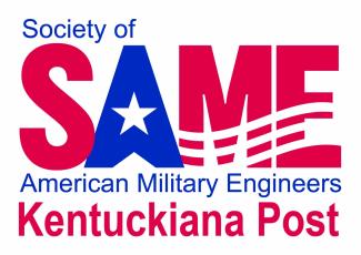 Society of same american military engineers kentuckiana post logo.