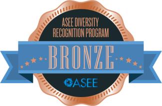 Bronze Award Badge under the American Society of Engineering Education (ASEE) Diversity Recognition Program.