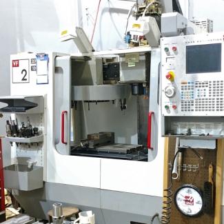 HAAS VF2 - 4 Axis Vertical CNC Machining Center.