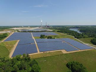 Solar farm.