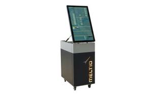 Meltio machine with screen