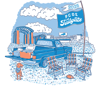 football tailgate graphic