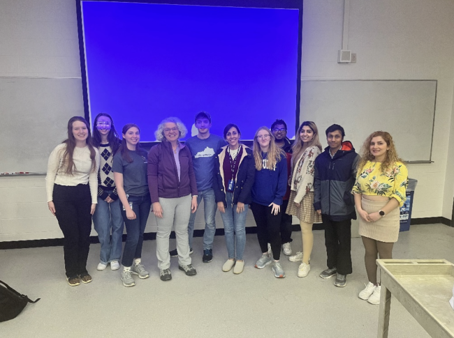 Donna Russel an Engineer at Toyota came and spoke to BMES students about her experiences within industry and how she got to where she is now in her career. She also discussed networking with BMES students and walked everyone through a networking activity. Thank you Donna for coming to speak with our students!