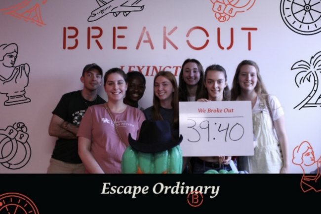 Last year, one of the most popular events organized by BMES was the escape room experience, which attracted many students from the biomedical engineering department. They thoroughly enjoyed the opportunity to socialize with their fellow students outside of the classroom setting.