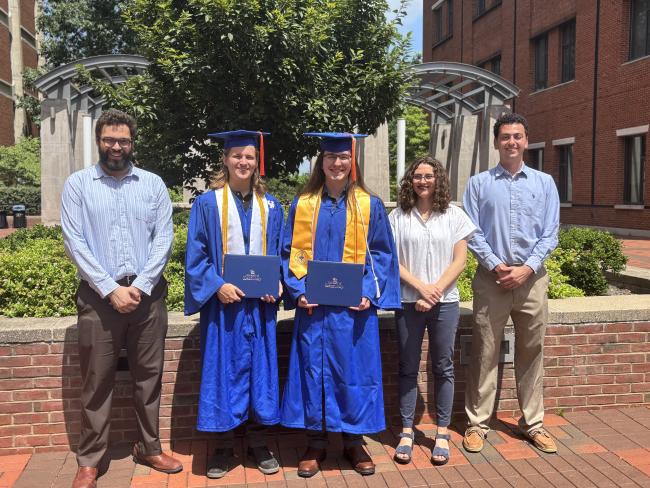 group of students outside