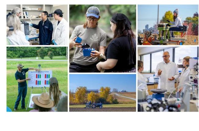 The Bill Gatton Foundation Grand Challenges program will support collaborative work capable of producing meaningful impact in Kentucky, while positioning UK for leadership in areas of national and global importance. Photos provided by Martin-Gatton CAFE.