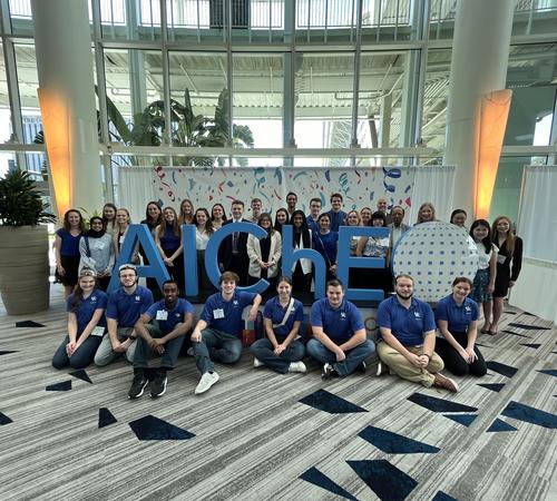 Members of the UK AIChE student chapter in Orlando