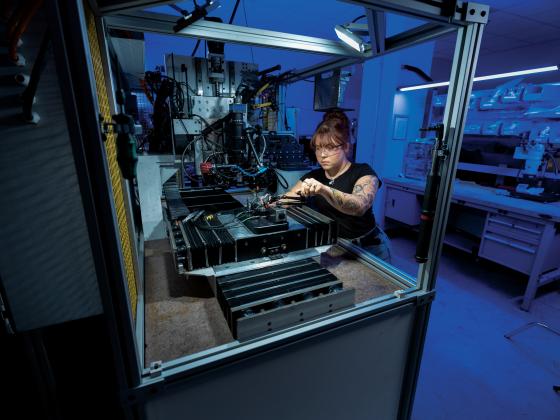 Women in Mechanical Engineering Lab