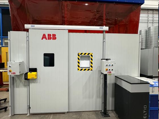 Wire Arc Additive Manufacturing (WAAM) machine.