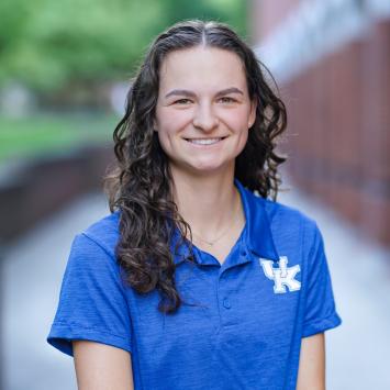 Audrey Brieschke outside RGAN