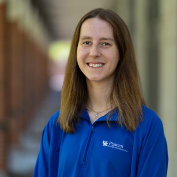 Lauren Witt photo in RGAN walkway